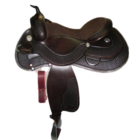 AK-Saddlery reiningzadel met cut-out skirts 90-002